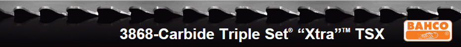 3868-Carbide Triple Set TSX