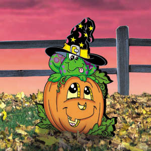 Pumpkin Patch Frog